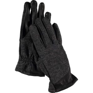 Skórzane rękawiczki "Gelsey Glove" w kolorze czarno-szarym. Rękawiczki marki Regatta Women. W wyprzedaży za 81,95 zł.