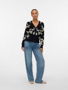 Vero Moda Kardigan w kolorze czarnym rozmiar: M. Czarne kardigany Vero Moda. Za 100,28 zł.