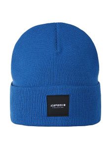 Icepeak Czapka beanie w kolorze niebieskim rozmiar: onesize. Niebieskie czapki Icepeak, bez wzorów, z materiału. Za 48,16 zł.