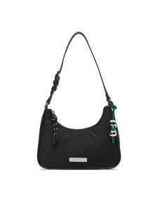 KARL LAGERFELD Torebka B1W32068 Czarny. Czarne torebki klasyczne KARL LAGERFELD, bez wzorów, z materiału, bez dodatków. Za 649,99 zł.