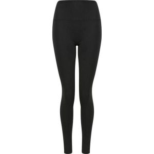 Legginsy Damskie Z Wysokimi Stanami Core. Czarne legginsy TOMBO, bez wzorów, z podwyższonym stanem. Za 151,99 zł.