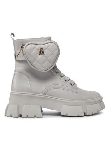 Steve Madden Trapery Tanker-H Bootie SM19000035 SM19000035-287 Écru. Buty zimowe Steve Madden, z materiału, bez obcasa, bez zapięcia. Za 749,99 zł.