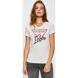 Guess Jeans - Top. T-shirty marki Guess Jeans. W wyprzedaży za 99,90 zł.