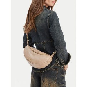 Torebka Badura. Brązowe torebki klasyczne Badura, bez wzorów, bez dodatków. Za 169,99 zł.