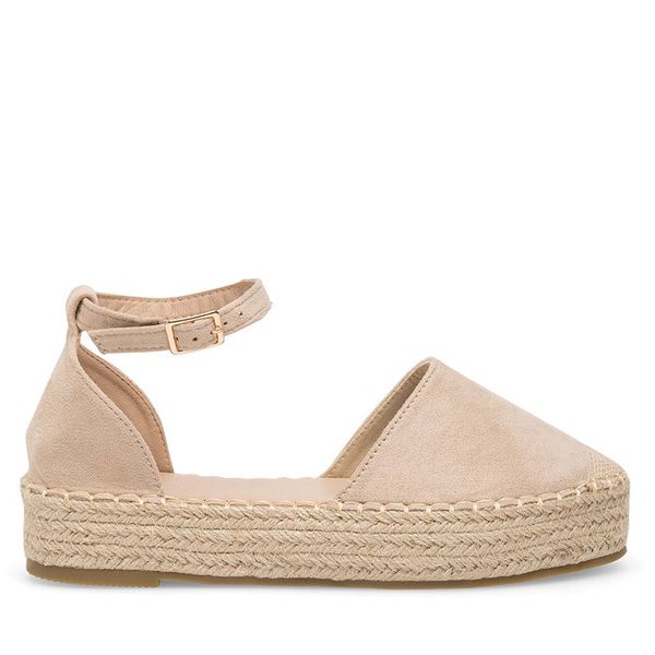 Espadryle DeeZee. Brązowe espadryle DeeZee, bez wzorów, bez obcasa. Za 99,99 zł.