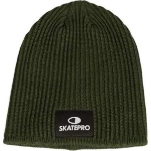 Odzież Beanies unisex SkatePro Long Skate Beanie Czapka - Army. Zielona czapki SKATEPRO, bez wzorów. W wyprzedaży za 42,99 zł.