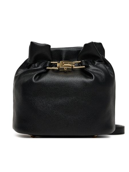 Valentino Torebka Fedora Re VBS9A733 Czarny. Czarne torebki klasyczne Valentino, bez wzorów, ze skóry, bez dodatków. Za 333,99 zł.