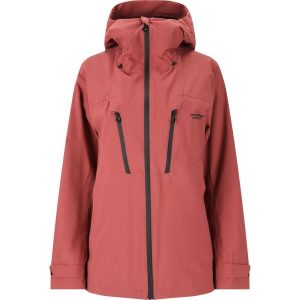 Kurtka przeciwdeszczowa damska Weather Report Harbor Rain-Tech W-PRO 15000. Brązowe kurtki Weather Report, bez wzorów, bez kaptura. Za 449,99 zł.