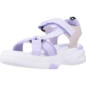 Sandały REPLAY TEMPURA JR 1 Fioletowy. Fioletowe buty trekkingowe Replay, bez wzorów, z tkaniny, bez obcasa, bez zapięcia. Za 177,99 zł.