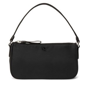 Torebka LAUREN RALPH LAUREN. Czarne torebki klasyczne Lauren Ralph Lauren, bez wzorów, bez dodatków. Za 299,99 zł.