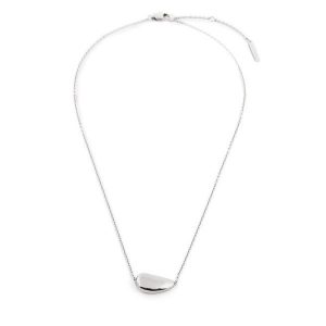 Naszyjnik Calvin Klein. Szare naszyjniki Calvin Klein, srebrne. Za 289,99 zł.