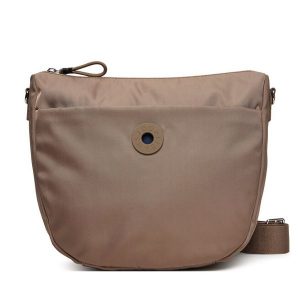 Torebka JOOP! Jeans. Brązowe listonoszki Joop! Jeans, bez wzorów, z jeansu, bez dodatków. Za 419,99 zł.