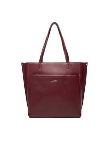 Lasocki Torebka C-LSK-L-001-08 Bordowy. Czerwone shopper bag Lasocki, bez wzorów, z materiału, bez dodatków. Za 189,99 zł.