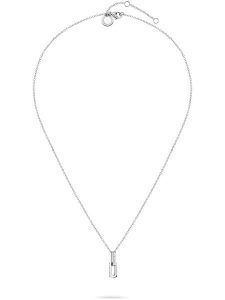 Liebeskind Naszyjnik z zawieszką - dł. 45 cm rozmiar: onesize. Szare naszyjniki Liebeskind, z cyrkonią, ze stali. Za 209,33 zł.