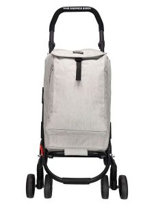 Beagles Wózek w kolorze szarym na zakupy - 60 x 113 x 40 cm rozmiar: onesize. Szare shopper bag Beagles, bez wzorów, z materiału, bez dodatków. Za 413,99 zł.