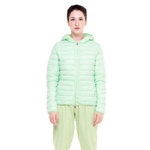 Podstawowa damska kurtka z kapturem. Zielone kurtki LEONE 1947 APPAREL, l, bez wzorów, z tkaniny, z kapturem. W wyprzedaży za 251,55 zł.