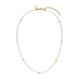 Purelei Purelei Naszyjnik Z Pereł Finesse Naszyjniki 1 ct Damski. Czerwone naszyjniki Purelei, z perłą, srebrne. Za 169,19 zł.