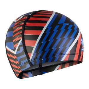 Czapka Speedo Junior Pace – Czarno-Biała/Arbuzowa. Białe czapki Speedo, bez wzorów, sportowe. Za 100,26 zł.