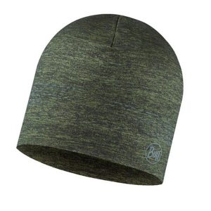 Czapka odblaskowa dryflx dla biegaczy na trening. Zielone czapki Buff, bez wzorów, sportowe. W wyprzedaży za 77,94 zł.