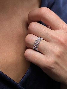 OR Carats Złoty pierścionek z kamieniami szlachetnymi rozmiar: 54. Niebieskie pierścionki OR Carats, z topazem, złote. Za 964,11 zł.