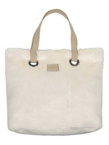 Barts Shopper bag "Salwena" w kolorze kremowym rozmiar: onesize. Brązowe shopper bag Barts, bez wzorów, z bawełny, bez dodatków. Za 175,67 zł.