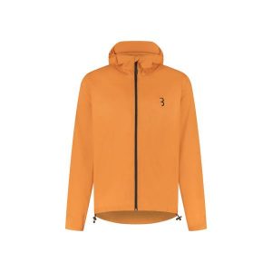 Kurtka przeciwdeszczowa z kapturem BBB Cycling MultiShield. Brązowe kurtki BBB CYCLING, bez wzorów, z kapturem. Za 400,50 zł.