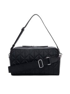 Calvin Klein Torebka LV04F3649G Czarny. Czarne torebki klasyczne Calvin Klein, bez wzorów, z materiału, bez dodatków. Za 489,99 zł.