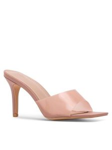 DeeZee Klapki KL-E25599-62 Różowy. Czerwone klapki DeeZee, bez wzorów, z syntetyku, bez obcasa. Za 73,99 zł.
