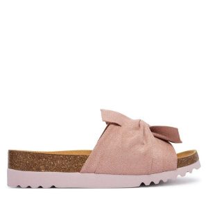 Klapki Scholl. Czerwone klapki Scholl, bez wzorów, bez obcasa. Za 339,99 zł.