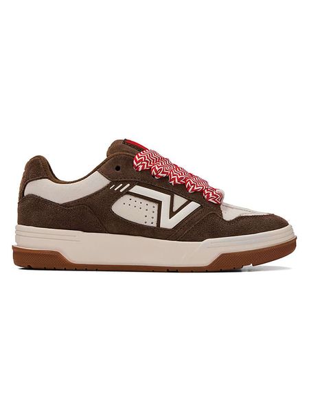 Vans Skórzane sneakersy "Upland" w kolorze brązowym rozmiar: 37. Brązowe trampki Vans, bez wzorów, bez zapięcia. Za 192,79 zł.