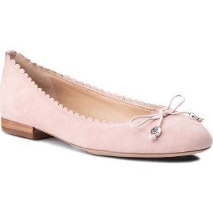 Baleriny LAUREN RALPH LAUREN - Glennie 802709855002 Pearl Pink. Balerinki marki Lauren Ralph Lauren. Za 439,90 zł.