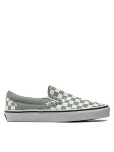 Vans Tenisówki Classic Slip-On VN000BVZCJL1 Zielony. Zielone trampki Vans, bez wzorów, z materiału, bez zapięcia. Za 229,99 zł.