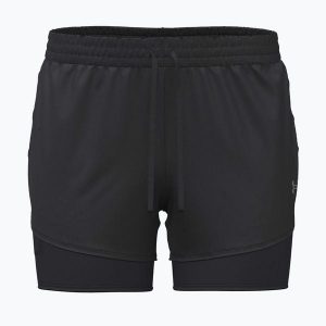 Spodenki do biegania damskie Under Armour Velociti Pro 4" 2N1. Czarne szorty Under Armour, bez wzorów, sportowe. Za 209,99 zł.