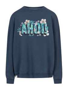 Derbe Bluza w kolorze granatowym rozmiar: L/XL. Niebieskie bluzy Derbe, l, bez wzorów, z bawełny, bez kaptura. Za 162,49 zł.