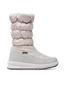 CMP Śniegowce Holse Wmn Snow Boot Wp 39Q4996 Beżowy. Brązowe buty zimowe CMP, z materiału, bez obcasa, bez zapięcia. Za 285,59 zł.