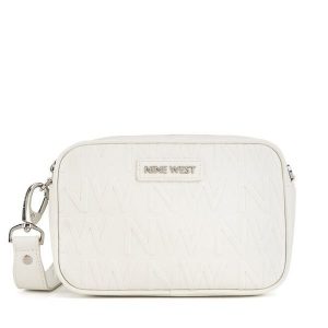 Torebka Nine West. Białe listonoszki Nine West, bez wzorów, bez dodatków. Za 219,99 zł.