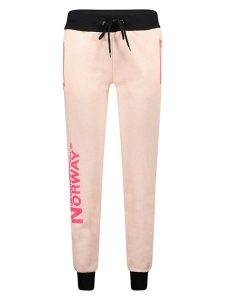 Geographical Norway Spodnie dresowe "Malipette" w kolorze jasnoróżowym rozmiar: L. Różowe spodnie dresowe Geographical Norway, l, bez wzorów, z dresówki. Za 91,95 zł.