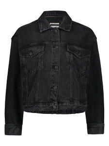 Scotch & Soda Kurtka dżinsowa w kolorze czarnym rozmiar: XS. Czarne kurtki Scotch & Soda, xs, bez wzorów, z bawełny, bez kaptura. Za 282,99 zł.