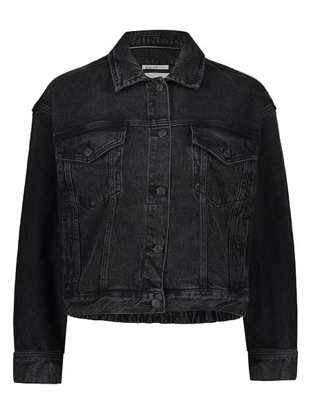 Scotch & Soda Kurtka dżinsowa w kolorze czarnym rozmiar: S. Czarne kurtki Scotch & Soda, s, bez wzorów, z bawełny, bez kaptura. Za 257,31 zł.