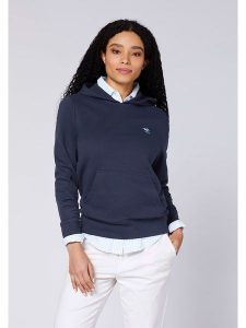 Polo Sylt Bluza w kolorze granatowym rozmiar: XL. Niebieskie bluzy Polo Sylt, xl, bez wzorów, z bawełny, z kapturem. Za 147,95 zł.