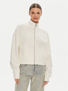 Calvin Klein Jeans Bluza Satin Applique J20J223922 Écru Relaxed Fit. Bluzy Calvin Klein Jeans, xl, bez wzorów, z jeansu, bez kaptura. Za 389,99 zł.