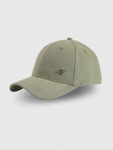 4F Czapka w kolorze khaki rozmiar: XS/S. Brązowe czapki 4f, bez wzorów, z bawełny. Za 22,99 zł.