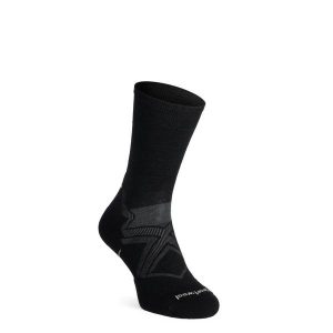 Skarpety do biegania Smartwool Run TC Cold Crew. Czarne skarpetki Smartwool, bez wzorów. Za 92,99 zł.