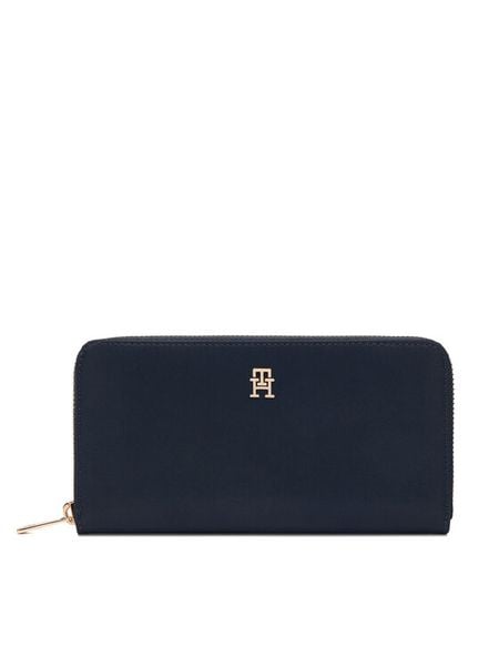 Tommy Hilfiger Portfel Th Icon Lrg Za Nylon AW0AW17750 Granatowy. Niebieskie portfele TOMMY HILFIGER, bez wzorów, z nylonu. Za 249,99 zł.