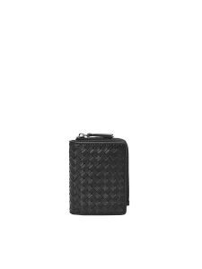 Marc O´Polo Skórzany portfel w kolorze czarnym - 11,5 x 9 x 1,5 cm rozmiar: onesize. Czarne portfele bez wzorów, z materiału. Za 254,74 zł.