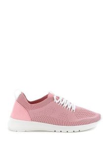 Grünland Sneakersy w kolorze jasnoróżowym rozmiar: 40. Różowe trampki Grünland, bez wzorów, z materiału, bez zapięcia. Za 118,82 zł.