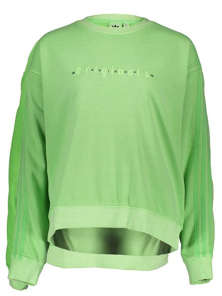 Adidas Bluza w kolorze zielonym rozmiar: L. Zielone bluzy ADIDAS, l, bez wzorów, bez kaptura. Za 95,69 zł.