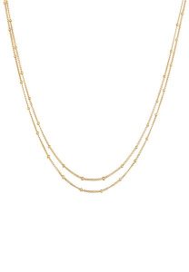 Elli Damski naszyjnik warstwowy delikatny Basic w srebrze 925 Sterling Silver Naszyjniki 1 ct. Szare naszyjniki Elli, srebrne. Za 249,89 zł.