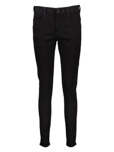 G-Star Dżinsy "Lhana" - Skinny fit - w kolorze czarnym rozmiar: W25/L30. Czarne jeansy G-Star, z aplikacjami. Za 325,45 zł.