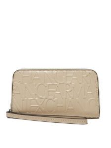 Armani Exchange Portfel 948451 CC793 U1092 Beżowy. Brązowe portfele Armani Exchange, bez wzorów, ze skóry. Za 239,99 zł.